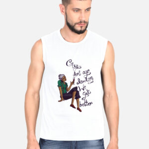 Get Better Boxy Sleeveless T-Shirt
