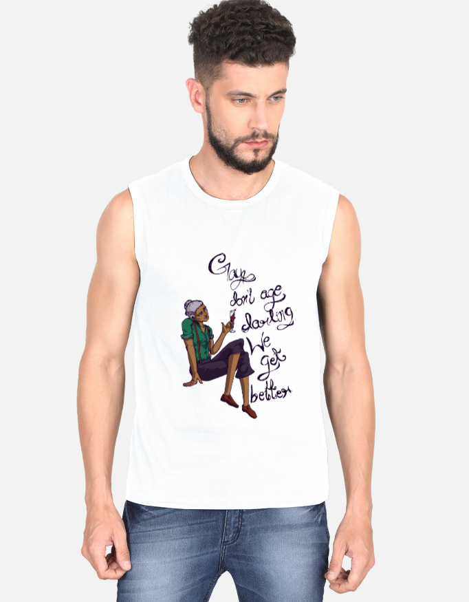 Get Better Boxy Sleeveless T-Shirt