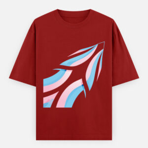 Trans Pride Abstract Oversized Classic T-Shirt