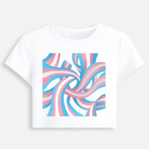 Trans Pride Abstract Baby Tee