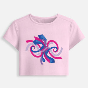 Bi Pride Abstract Baby Tee