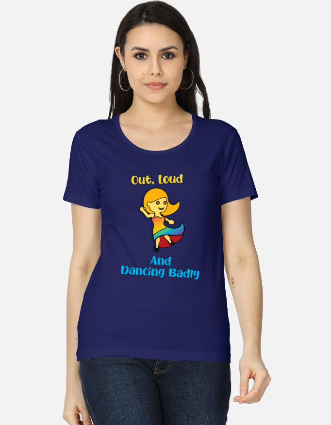 Dancing Badly Curvy Classic T-Shirt