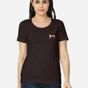 Pride Waving Flag Curvy Classic T-Shirt