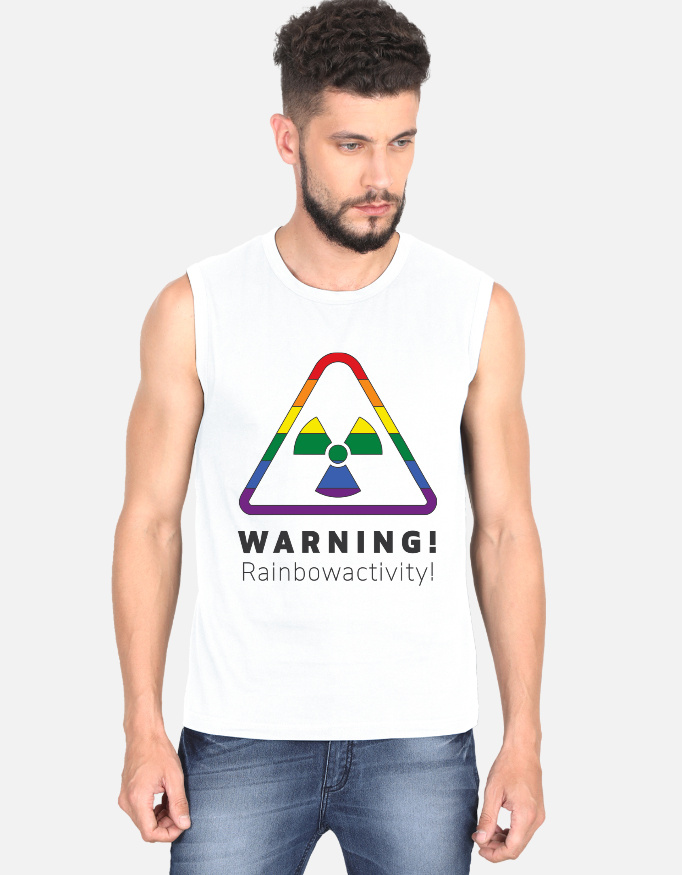 Rainbowactivity Boxy Sleeveless T-Shirt