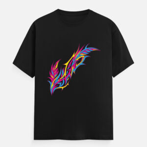 Pansexual Pride Abstract Boxy Classic Crew T-Shirt