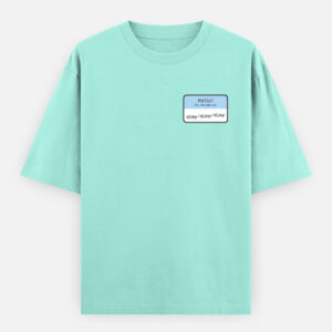 Pronouns Oversized Classic T-Shirt