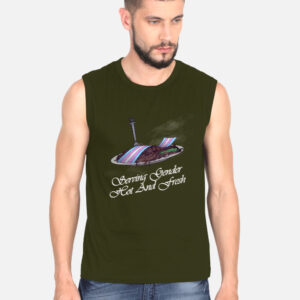 Serving Gender Boxy Sleeveless T-Shirt
