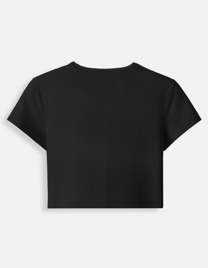Lesbian Waving Flag Baby Tee - Image 2