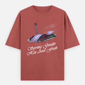 Serving Gender Oversized Classic T-Shirt