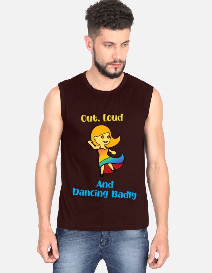 Dancing Badly Boxy Sleeveless T-Shirt