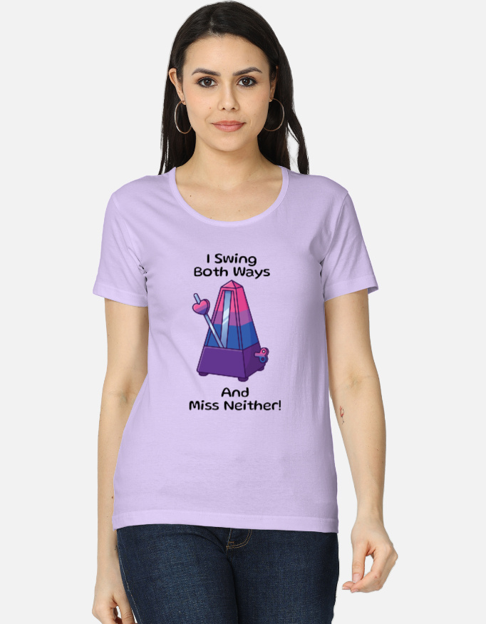 Bisexual Metronome Curvy Classic T-Shirt