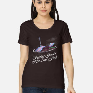 Serving Gender Curvy Classic T-Shirt