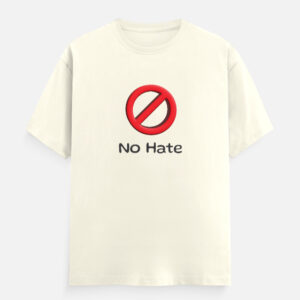 No Hate Boxy Classic Crew T-Shirt