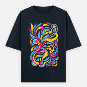 Pansexual Pride Abstract Oversized Classic T-Shirt