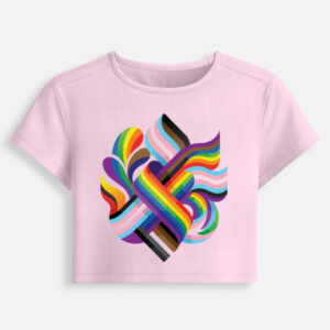 Queer Abstract Baby Tee