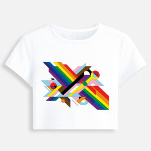Queer Pride Abstract Baby Tee