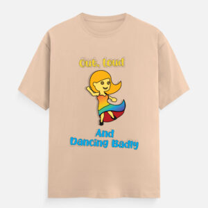 Dancing Badly Boxy Classic Crew T-Shirt