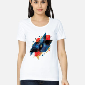 Polyam Pride Abstract Curvy Classic T-Shirt