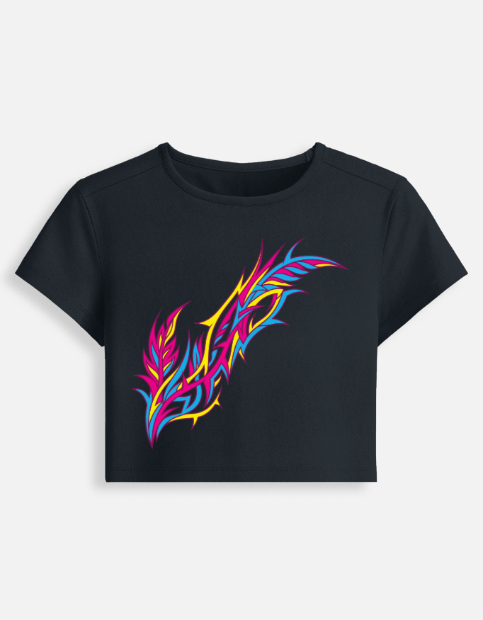 Pansexual Pride Abstract Baby Tee