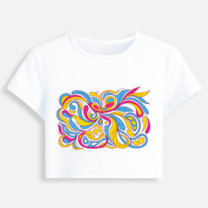 Pansexual Abstract Baby Tee