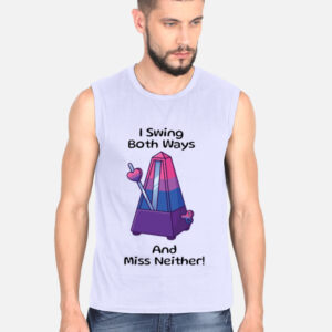 Bisexual Metronome Boxy Sleeveless T-Shirt