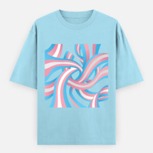 Trans Abstract Oversized Classic T-Shirt