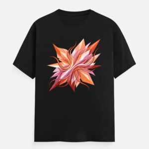 Lesbian Pride Abstract Boxy Classic Crew T-Shirt