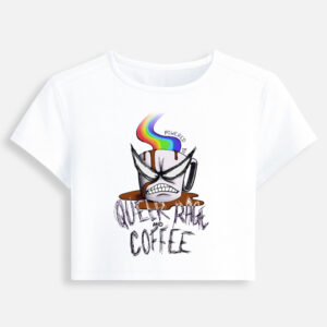 Queer Rage and Coffee Baby Tee