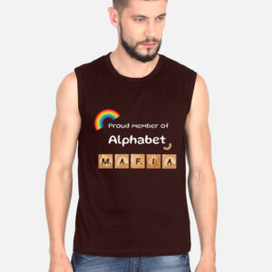 Alphabet Mafia Boxy Sleeveless T-Shirt