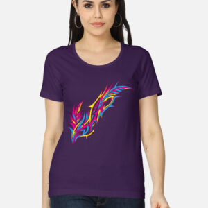 Pansexual Pride Abstract Curvy Classic T-Shirt