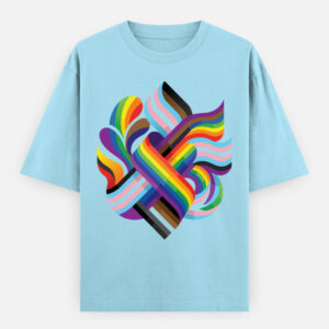 Queer Abstract Oversized Classic T-Shirt