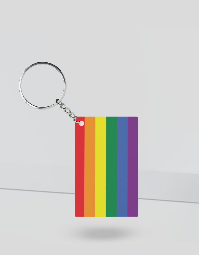 Queer Pride Keychain - Image 2