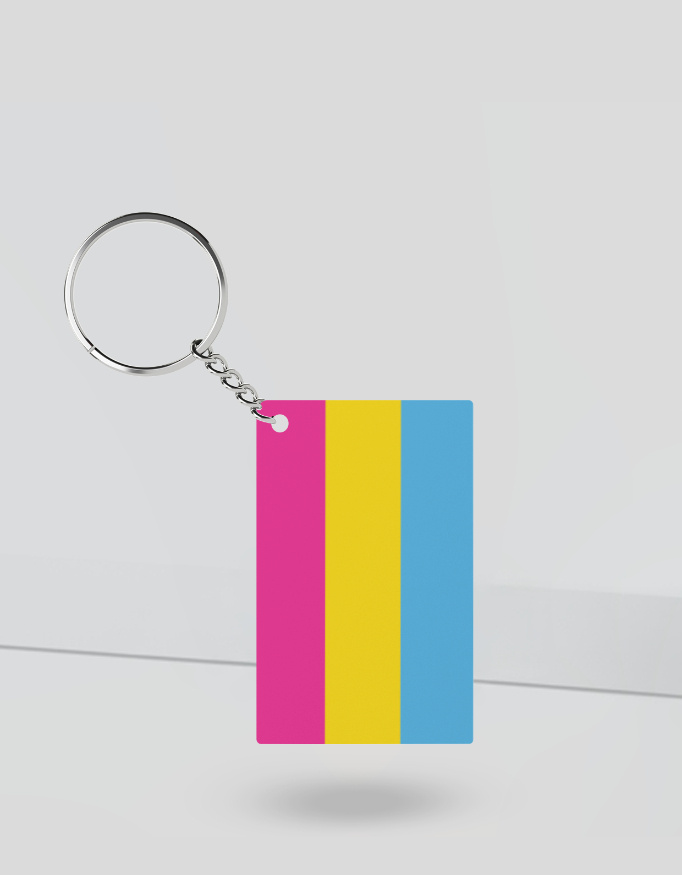 Pansexual Pride Keychain - Image 2
