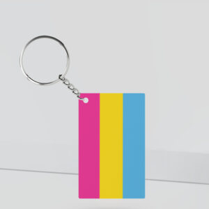 Pansexual Pride Keychain